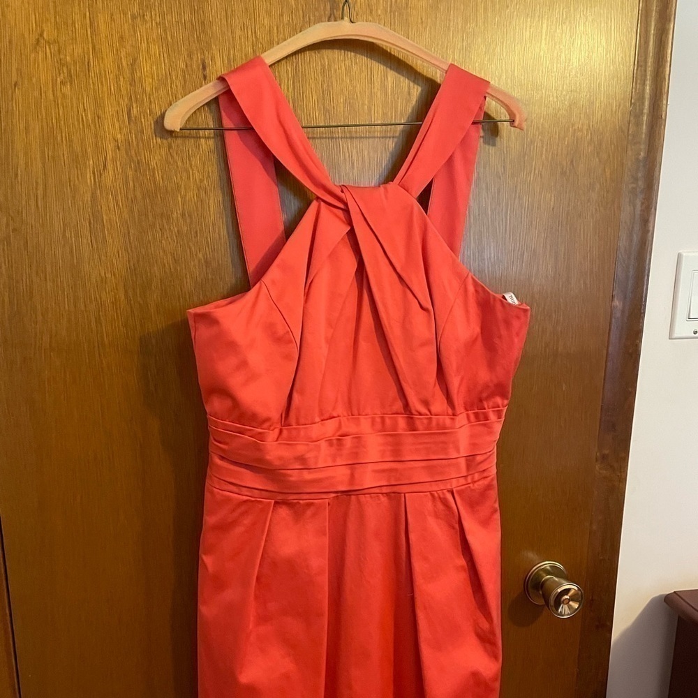 Coral Bridesmaids Dress